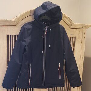 Women's Tommy Hilfiger Navy Blue Lined Winter Coat